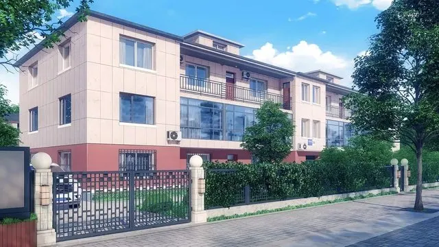 南山风情街某建筑 · 夏日花火取景截图