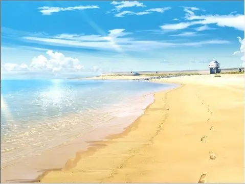 沙滩 · 夏空カナタ取景截图