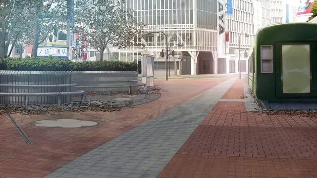 渋谷駅前 · ゴールデンアワー取景截图