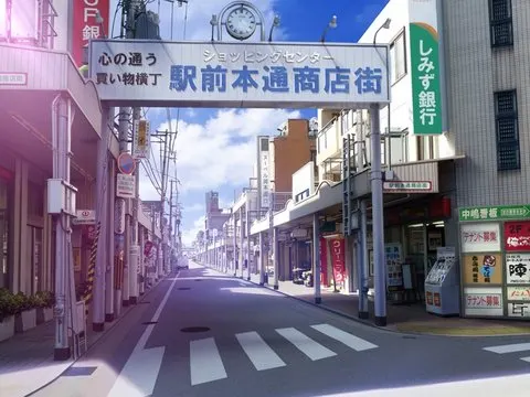 甲子園口本通商店街 · クドわふたー Converted Edition取景截图