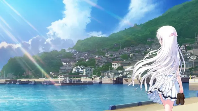 キービジュアル · Summer Pockets REFLECTION BLUE取景截图