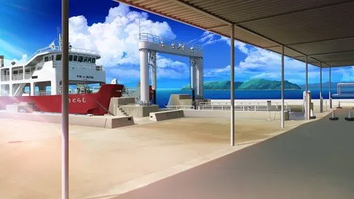 鳥白島の港 · Summer Pockets REFLECTION BLUE取景截图
