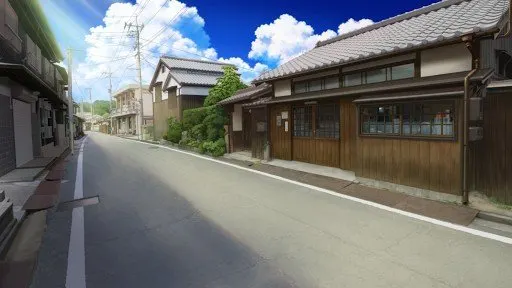 加藤家前 · Summer Pockets REFLECTION BLUE取景截图
