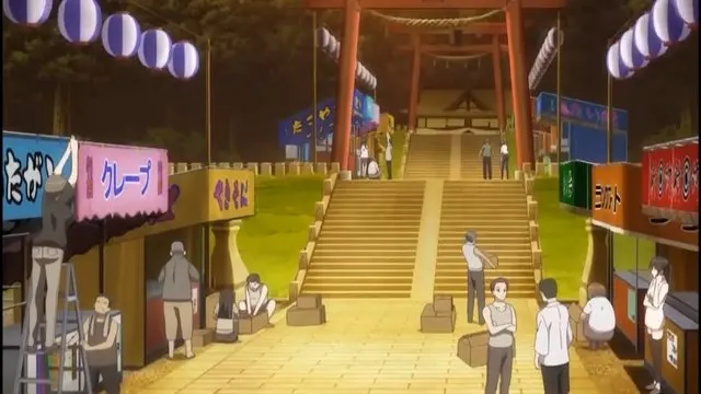 桦崎八幡宫驻车场 · ヨスガノソラ取景截图