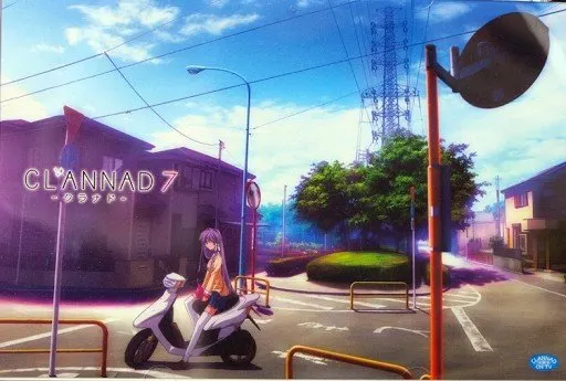 「CLANNAD」DVD：第7巻　表紙取景截图