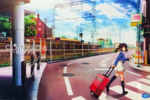 「CLANNAD」DVD：第6巻　表紙取景截图