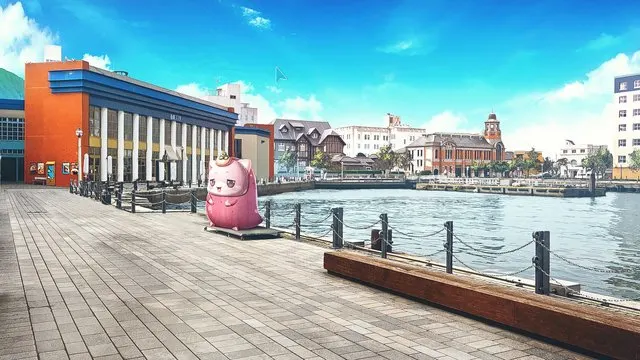 親水広場 · 制服カノジョ取景截图