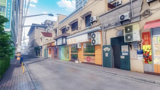 【已拆除】汉口路山西南路交点 · 铁道少女：梦想轨迹取景截图