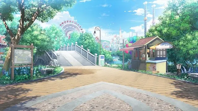 中山公园 柳浪桥 · 三色△绘恋取景截图