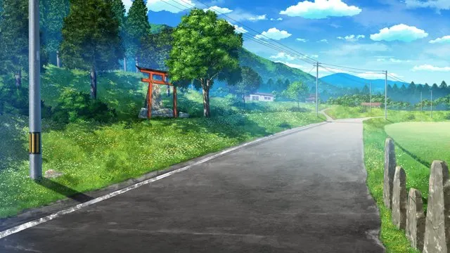 山边的小道 · タマユラミライ取景截图