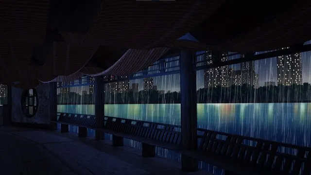 半月亭（夕照坪） · 终曲。取景截图