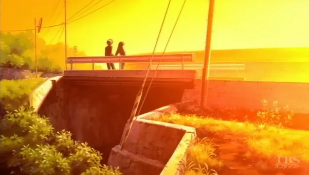 聖と往人が会話をする橋の上 · AIR取景截图