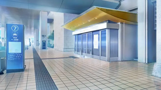 那覇空港 1F搭乘处7号 · 映画「五等分の花嫁」 ~君と過ごした五つの思い出~取景截图