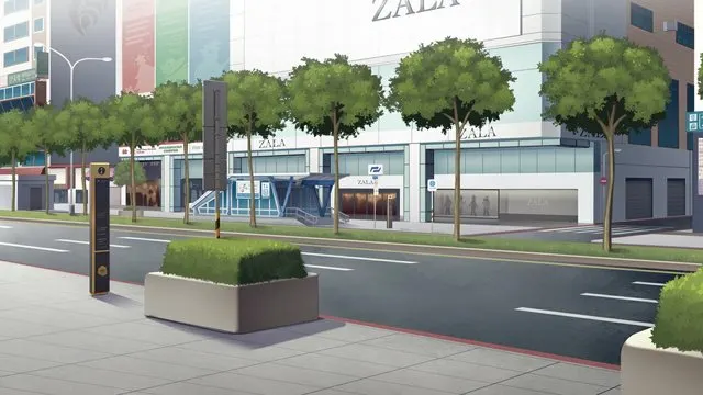 街景（ZARA台北統領店对面） · 花落冬陽取景截图