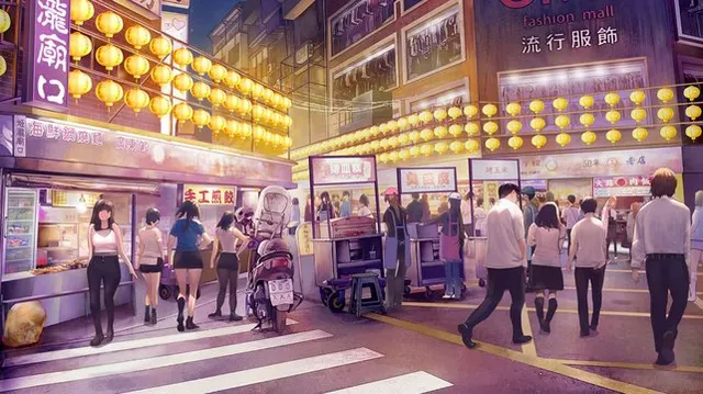 基隆廟口夜市 · 戀戀寶島～雨港再世奇緣～取景截图
