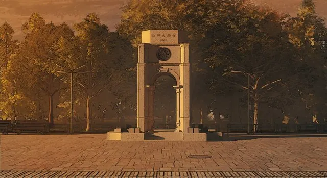 天津大学北洋纪念亭 · 北洋花开-恋爱咏叹调取景截图