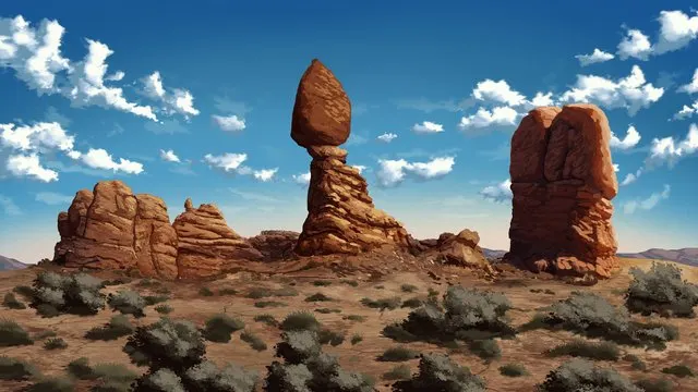 Balanced Rock · Highway Blossoms取景截图