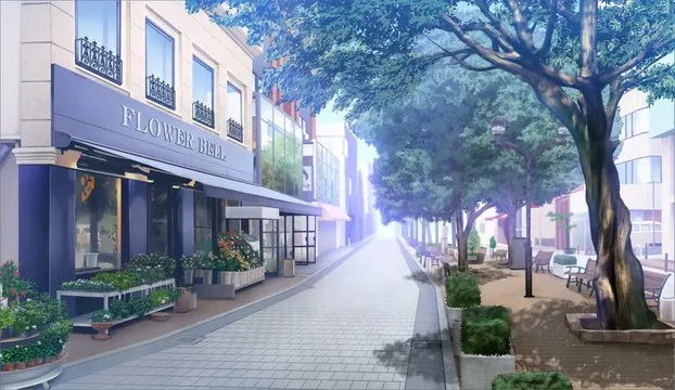 九品仏緑道 · ひこうき雲の向こう側取景截图