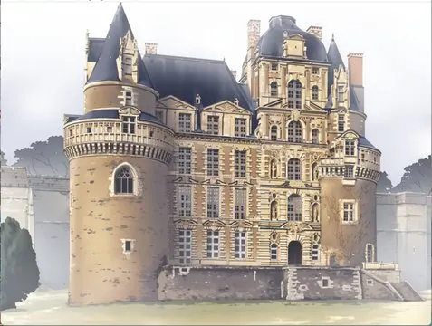 Château de Brissac · Fate/stay night取景截图