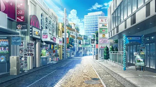 竹下通り · アオナツライン取景截图