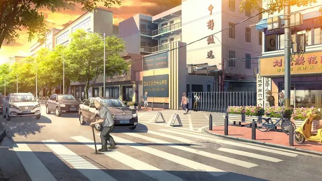 武汉市第六十八中学 · 三色△绘恋取景截图