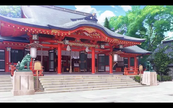 いくたじんじゃ · 千恋＊万花取景截图