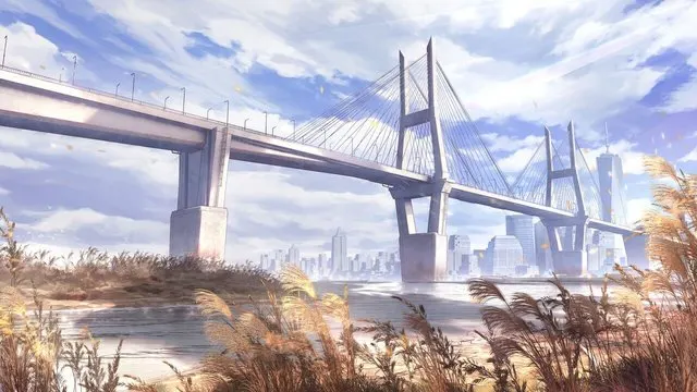 江边芦苇荡 · 恋愛綺譚取景截图