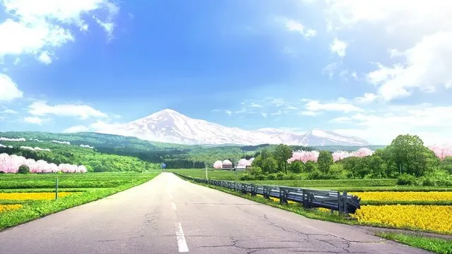 鳥海グリーンライン · さくら、咲きました。取景截图
