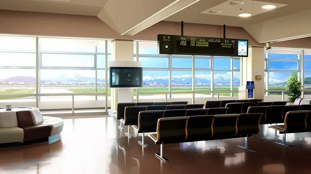 山形空港 · さくら、咲きました。取景截图