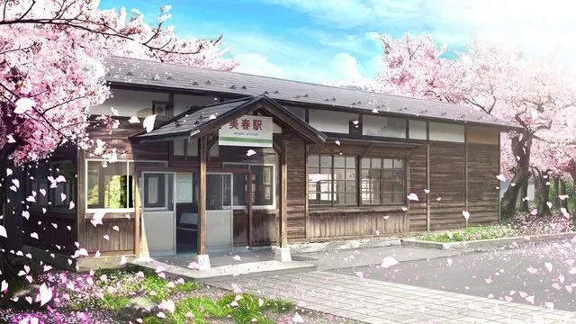 西大塚駅 · さくら、咲きました。取景截图
