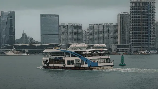 厦门国际邮轮中心 · 亿数追忆取景截图