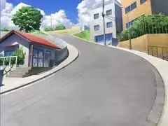 石川町站前邮局坂道 · マブラヴ オルタネイティヴ取景截图