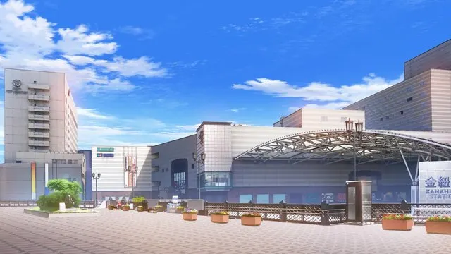 長崎駅前高架広場 · マルコと銀河竜取景截图