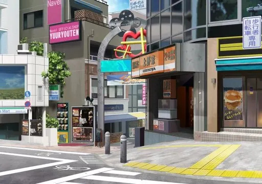吉野家
原宿​竹​下口​店取景截图