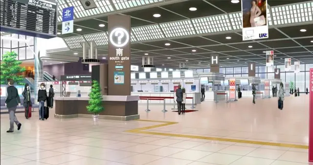 成田空港第２ターミナル · WHITE ALBUM2 -introductory chapter-取景截图