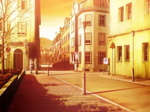 Heiliggeiststraße与Mönchgasse交汇处 · ef - the first tale.取景截图