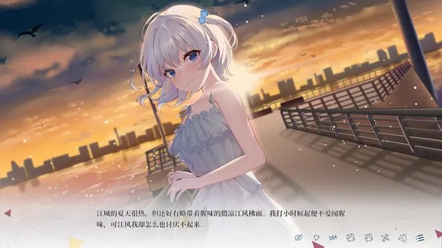 汉口江滩 · 夏末白夜取景截图