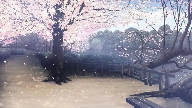 井の頭公園桜の木の下で · 虚ノ少女取景截图