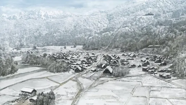 白川郷 · 虚ノ少女取景截图