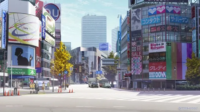 渋谷スクランブル交差点 · 月姫 -A piece of blue glass moon-取景截图
