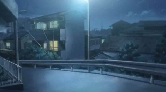 晚上朋也送渚回家取的路景1 · CLANNAD 〜AFTER STORY〜取景截图