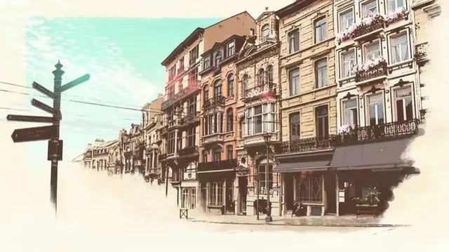 Rue Lebeau – Lebeaustraat · さくら、もゆ。-as the Night's, Reincarnation-取景截图